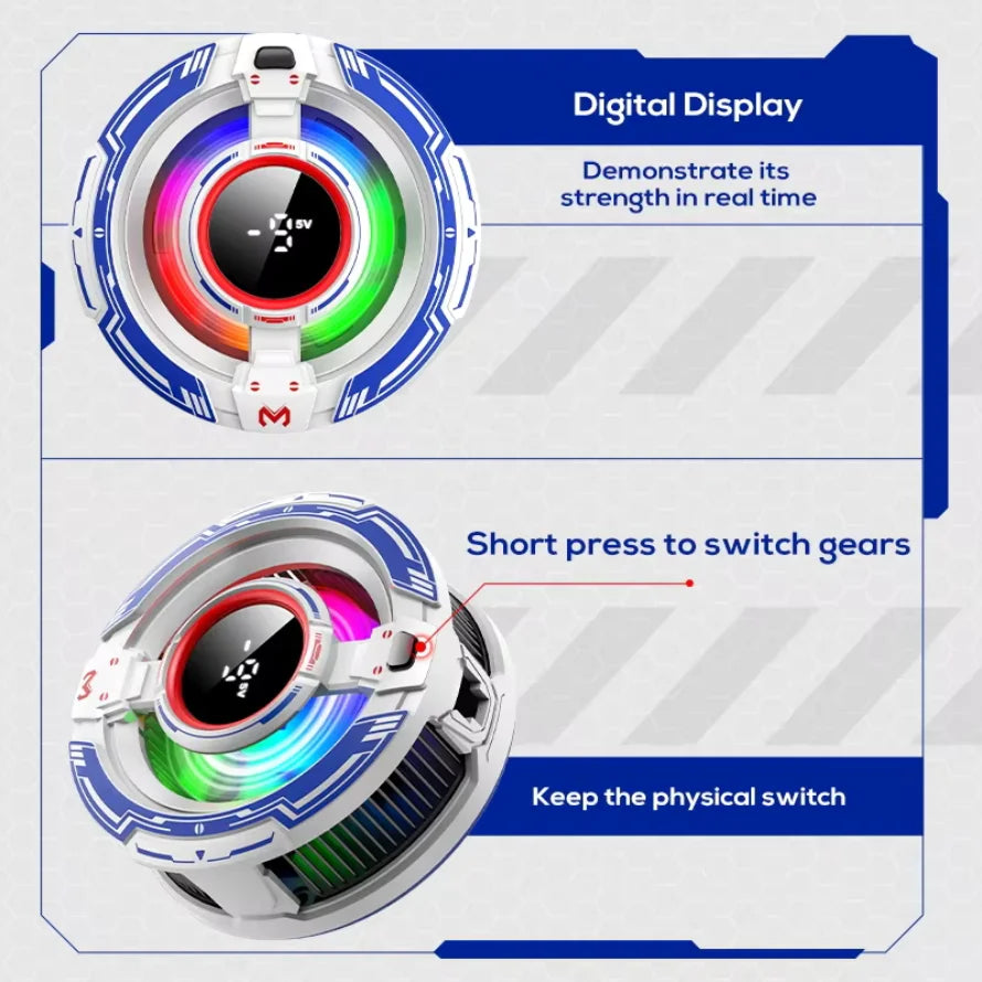 MEMO CX16 AI Universal Magnetic Mobile Cooling Fan