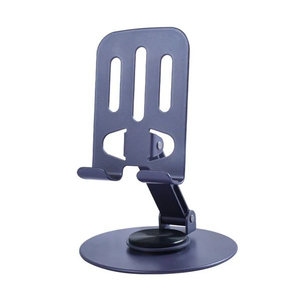 Desktop Metal Mobile Stand with 360° Rotating Base