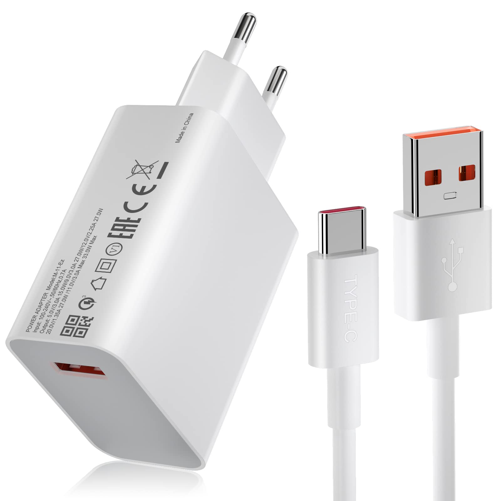 Redmi 33W Adapter with Type C Cable
