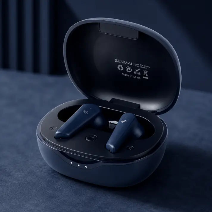 Senmai™ Earbuds Zero Lag for Gaming & Call | 50-Hour Play back time