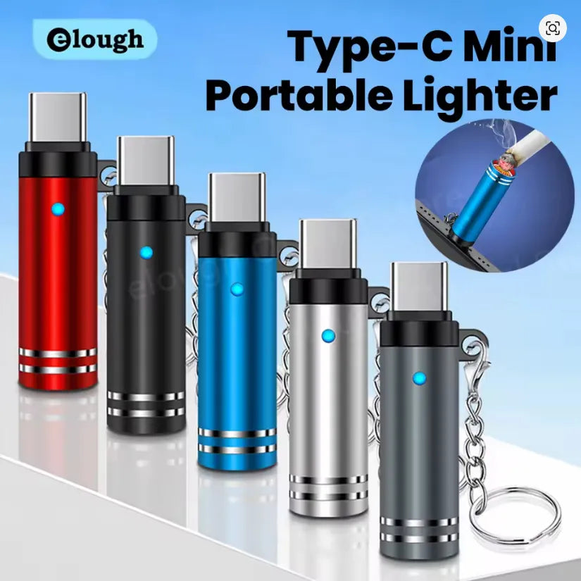 Portable USB Type C Electric Lighter