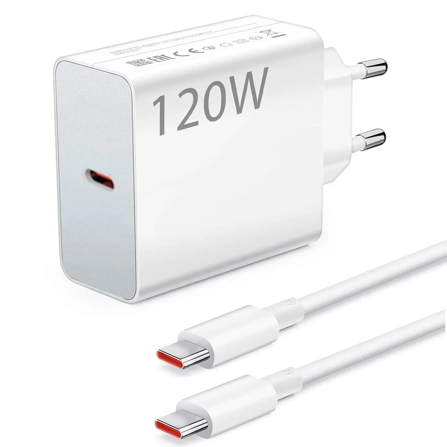 Redmi 120 W Adapter with Type C Charger