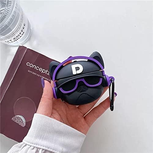 Cartoon Bull Dog Silicone Case for Airpods Pro (2nd Generation)