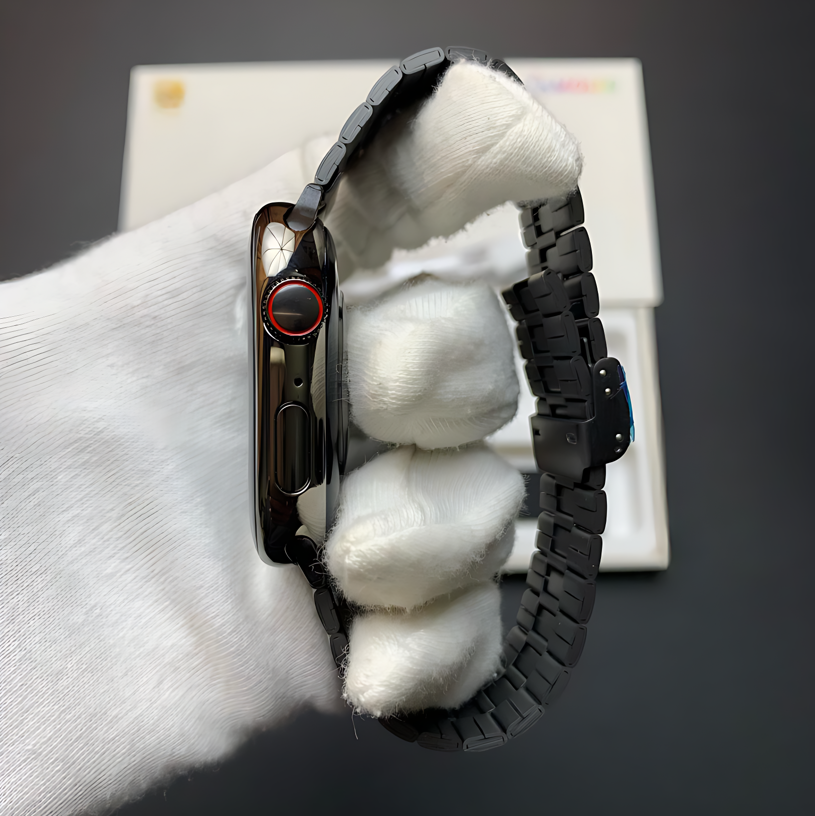 WS-Z9 Smartwatch with CTZN Chain and Silicone Braided Strap